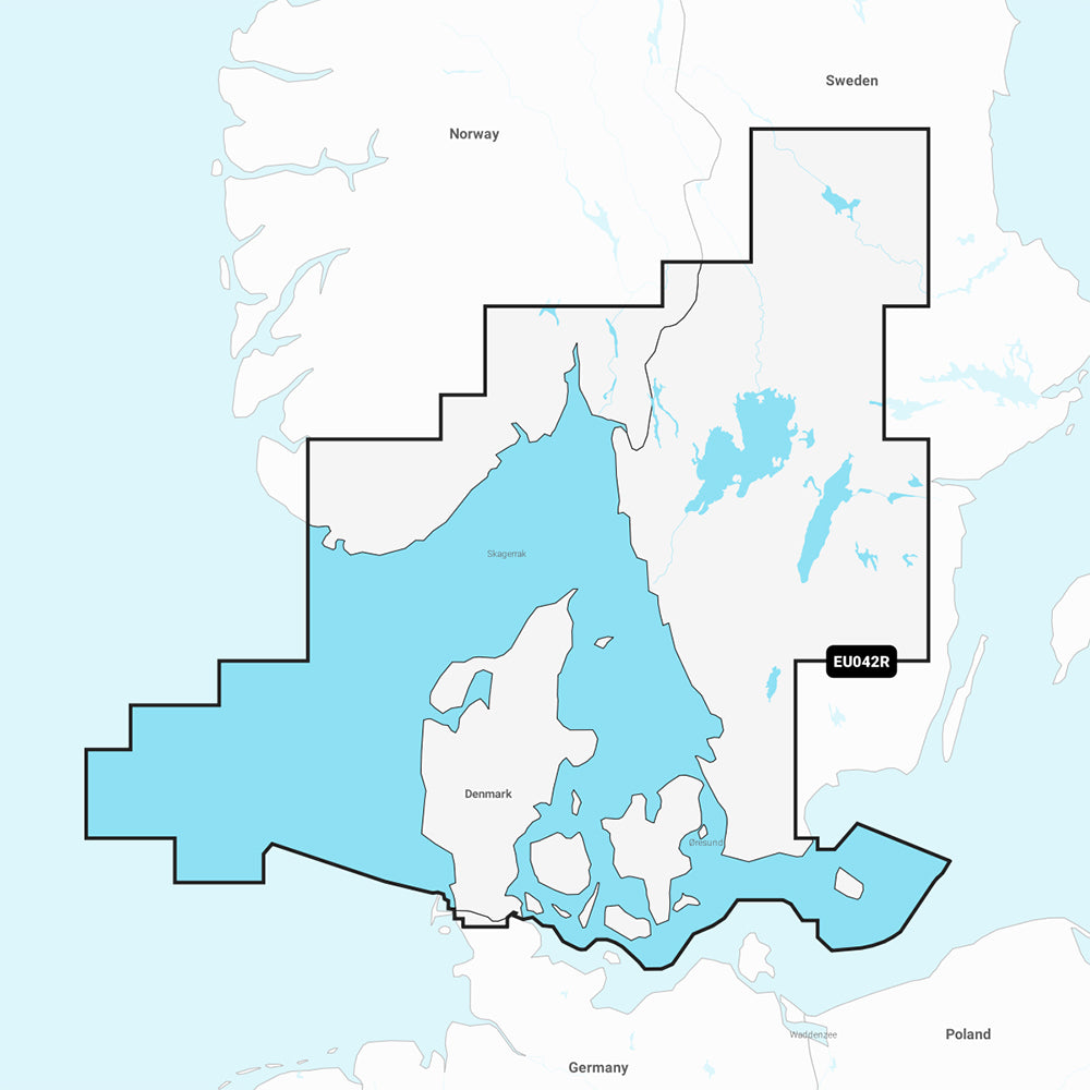 Garmin Navionics Vision+ NVEU042R - Oslo to Trelleborg - Marine Chart - 010-C1245-00