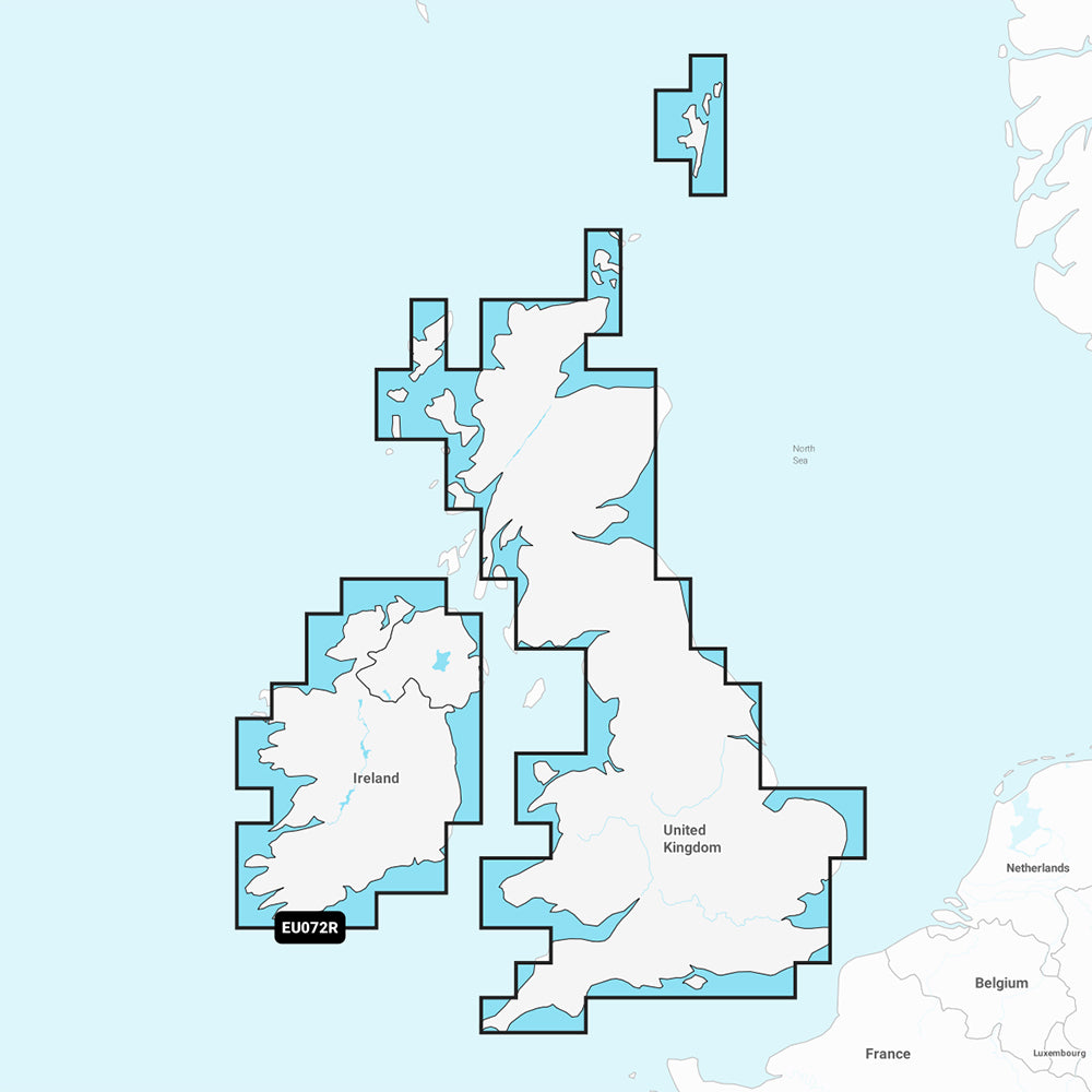 Garmin Navionics Vision+ NVEU072R - U.K. & Ireland Lakes & Rivers - Inland Marine Chart - 010-C1267-00