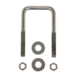 C.E. Smith Zinc U-Bolt 7/16"-14 X 3-1/8" X 3" w/Washers & Nuts - Square - 15252A