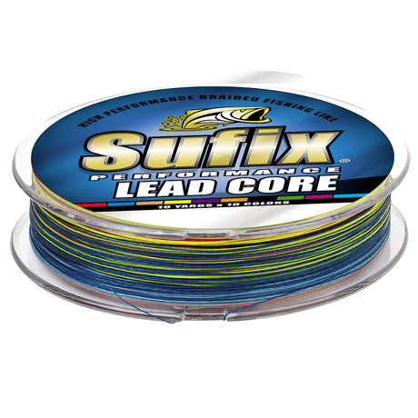 Sufix Performance Lead Core - 12lb - 10-Color Metered - 100 yds - 668-112MC