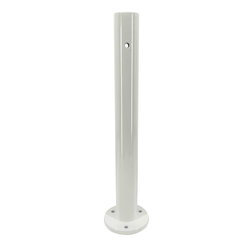 Seaview 12" Light Post w/2.75" Round Base Plate - SVLTP12