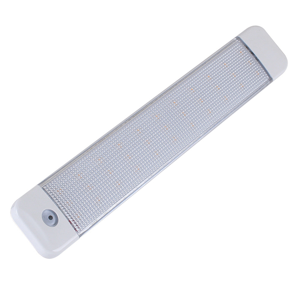 Scandvik 10" Cabin Light w/Switch - White & Blue - 10-30V - 41480P