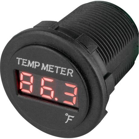 Sea-Dog Round Red LED Temperature Meter - 421618-1