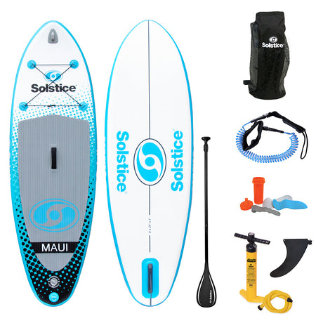 Solstice Watersports 8' Maui Youth Inflatable Stand-Up Paddleboard - 35596