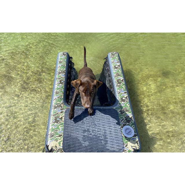 Solstice Watersports Inflatable PupPlank Dog Ramp - XL Sport - Camo - 33250