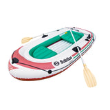 Solstice Watersports Voyager 4-Person Inflatable Boat Kit w/Oars & Pump - 30401