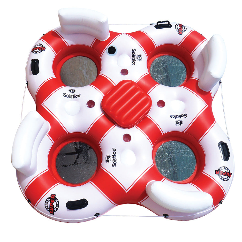 Solstice Watersports Super Chill 4-Person River Tube w/Cooler - 17004