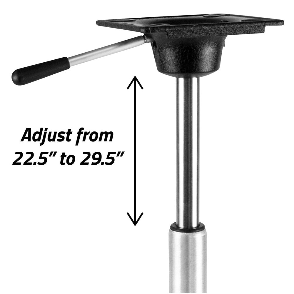 Wise Threaded Power Rise Stand-Up Pedestal - 8WD3002