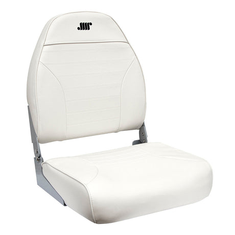 Wise Standard High-Back Fishing Seat - White - 8WD588PLS-710