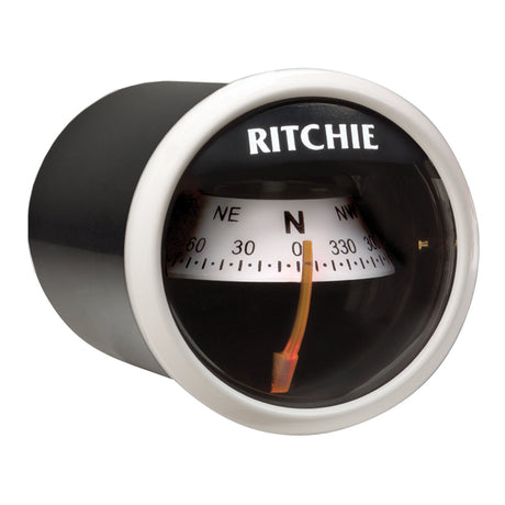 Ritchie X-23WW RitchieSport Compass - Dash Mount - White/Black - X-23WW