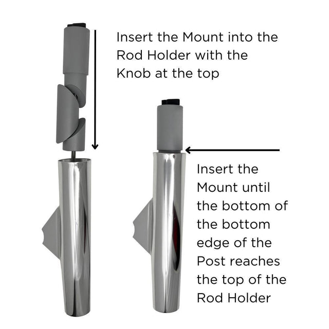 TACO ShadeFin Mini Rod Holder Mount - T10-4000-10