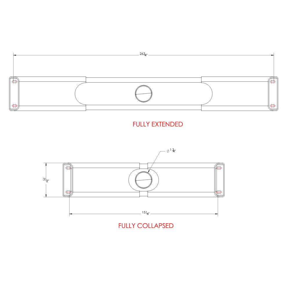 TACO ShadeFin Mini Kayak Mount - T10-4000-14