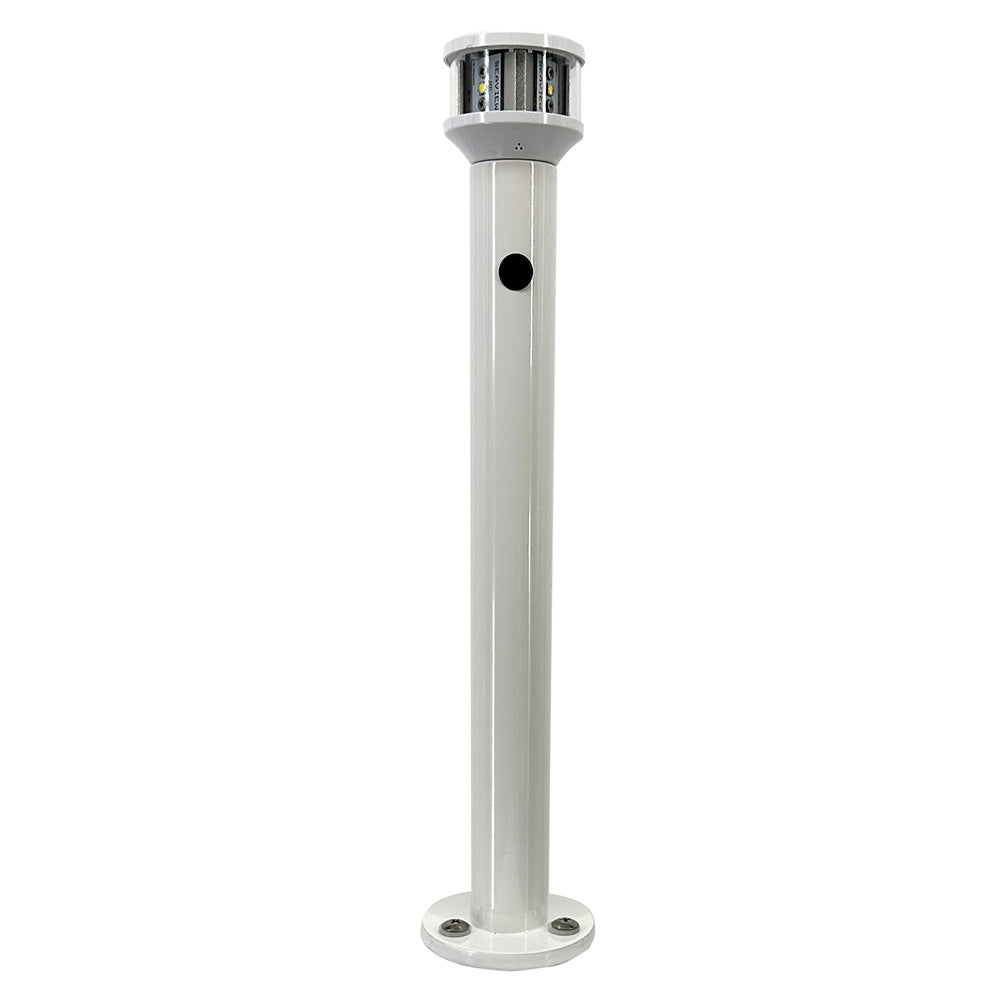 Seaview 12" Fixed Light Post w/All-Round LED Light - SVLTP12LED