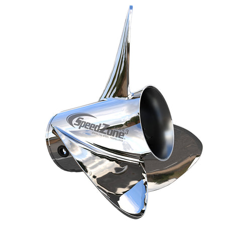 Turning Point SpeedZone Max3 - Right Hand - Stainless Steel Propeller - 3-Blade - 14.8" x 25 Pitch - 31542510