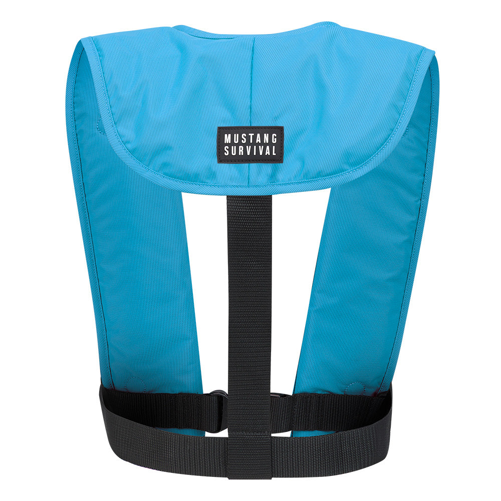 Mustang MIT 70 Manual Inflatable PFD - Azure (Blue) - MD4041-268-0-202