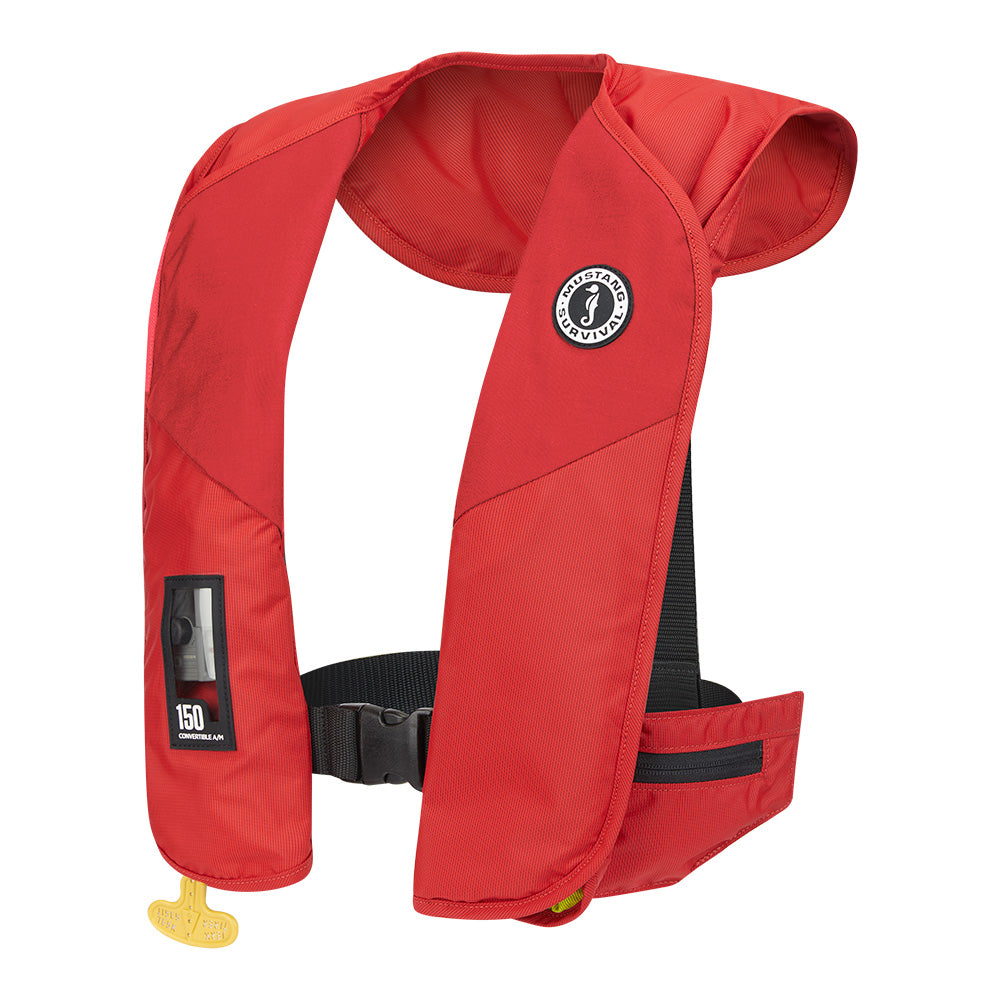 Mustang MIT 150 Convertible Inflatable PFD - Red - MD2020-4-0-202