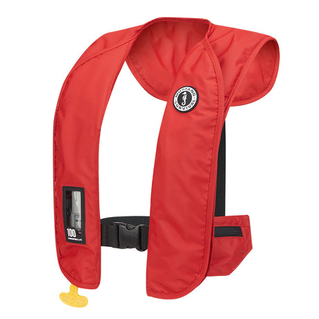 Mustang MIT 100 Convertible Inflatable PFD - Red - MD2030-4-0-202