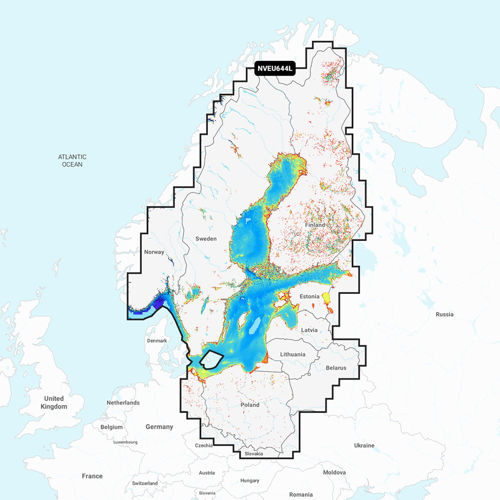 Garmin Navionics Vision+™ NVEU644L Baltic Sea - 010-C1273-00