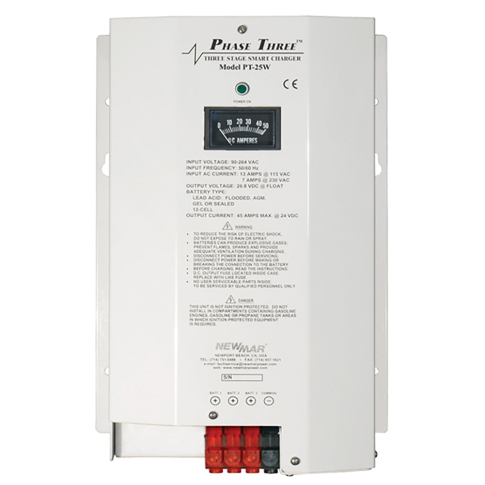 Newmar PT-25W Battery Charger - PT-25W