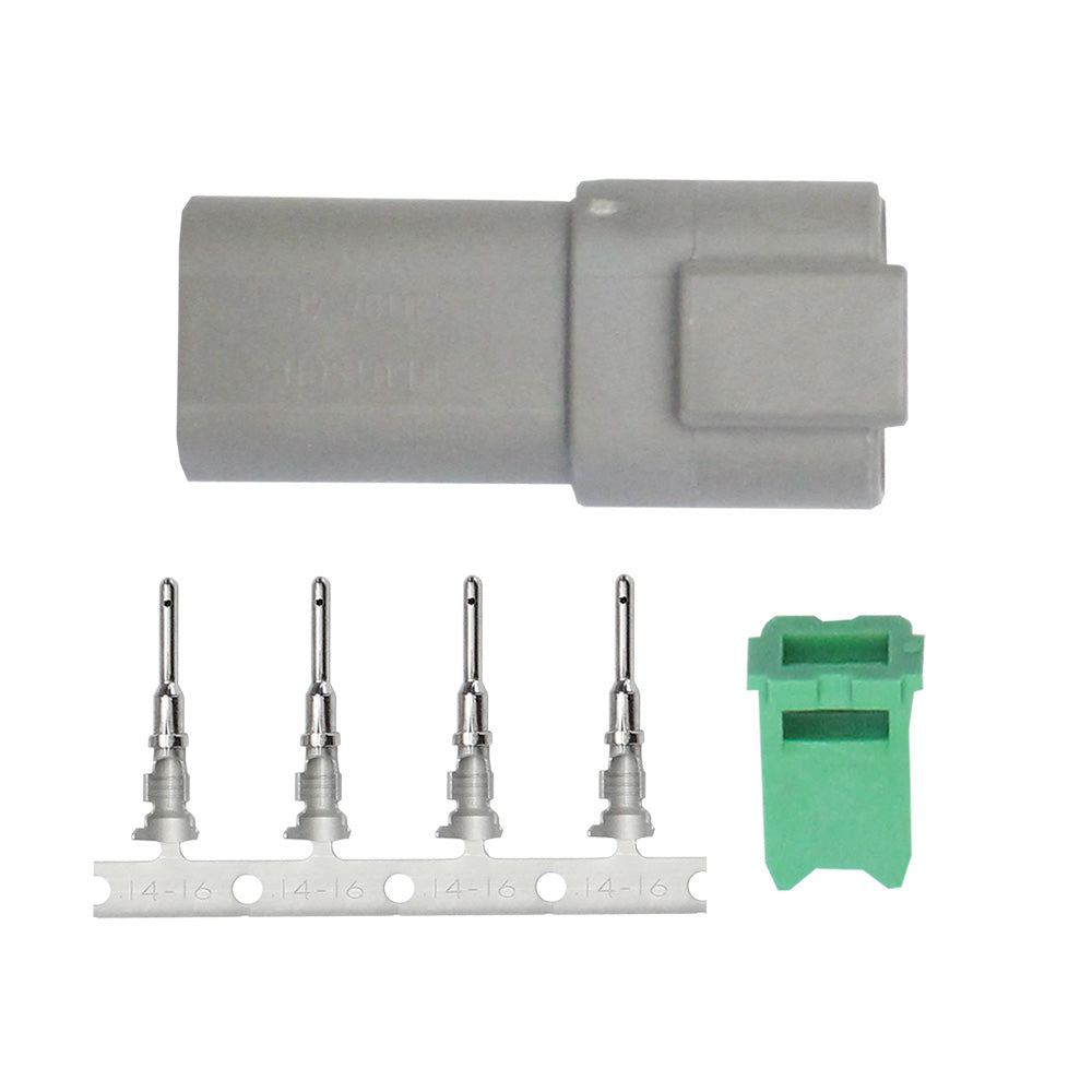 Pacer DT Deutsch Receptacle Repair Kit - 14-18 AWG (4 Position) - TDT04F-4RP