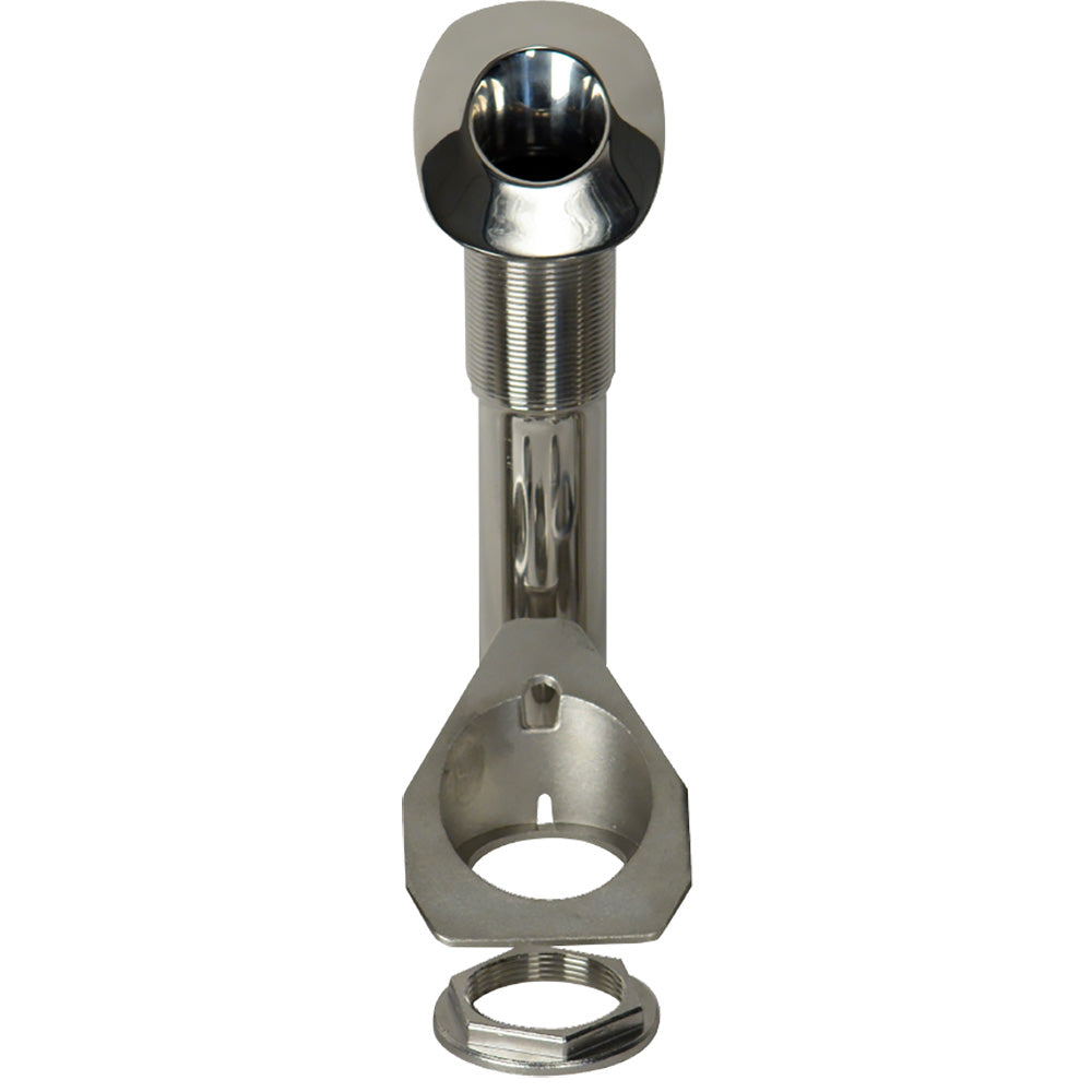 C.E. Smith 70 Series Screwless Flush Mount Rod Holder - 30 Degree - Stainless Steel - Cast Bottom - Black Liner - Boxed - 53678C