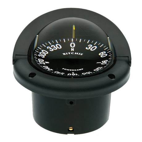 Ritchie HF-742 Helmsman Compass - Flush Mount - Black - HF-742