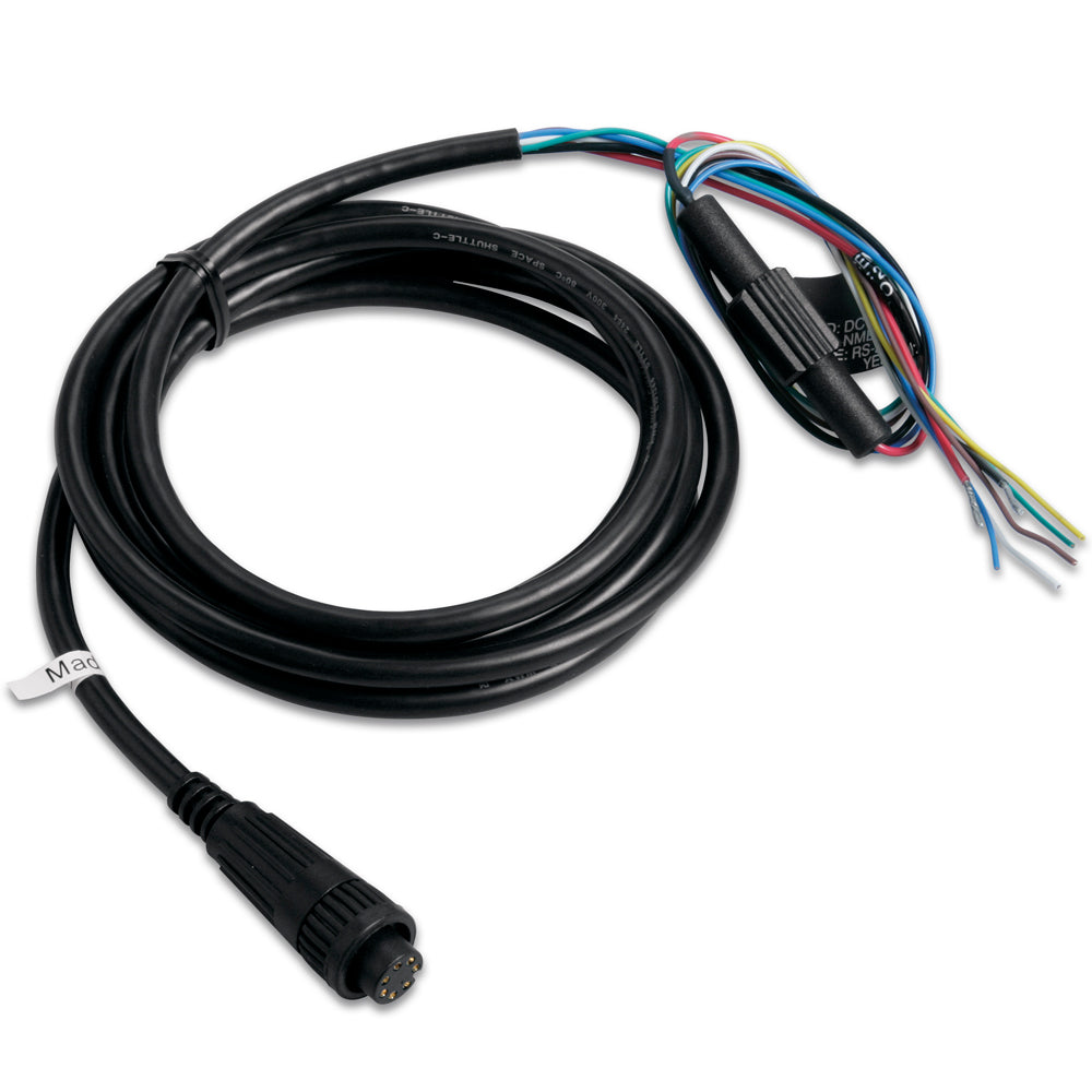 Garmin Power/Data Cable - Bare Wires for Fishfinder 320C, GPS Series & GPSMAP Series - 010-10083-00