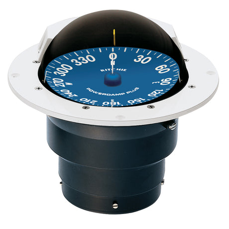 RITCHIE SS-5000W SuperSport Flush Mount Compass (White) - SS-5000W