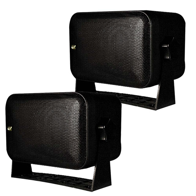 Poly-Planar Box Speakers - (Pair) Black - MA9060B