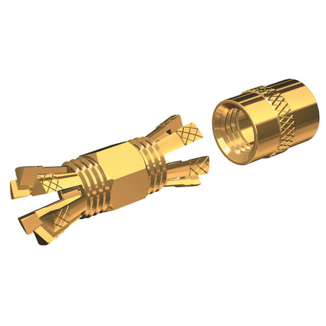 Shakespeare PL-258-CP-G Gold Splice Connector For RG-8X or RG-58/AU Coax. - PL-258-CP-G