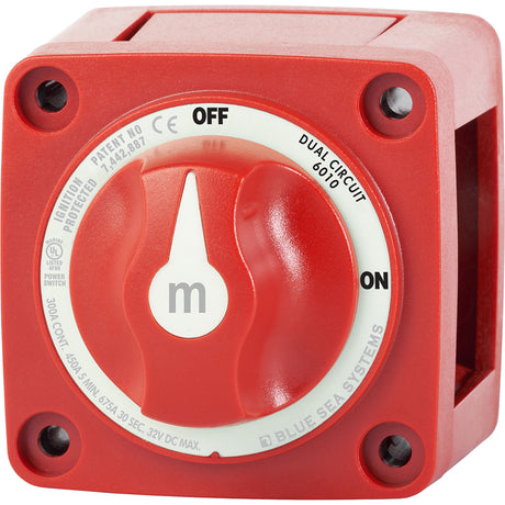 Blue Sea 6010 m-Series (Mini) Battery Switch Dual Circuit - 6010