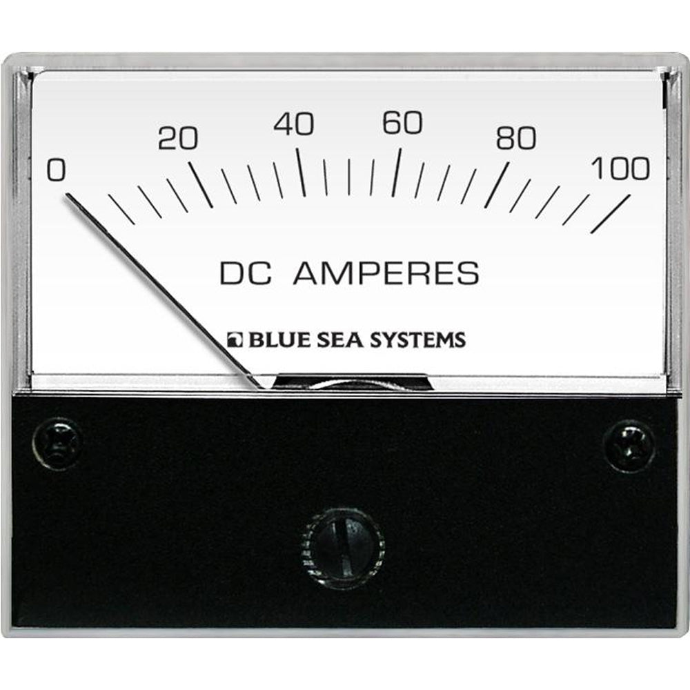 Blue Sea 8017 DC Analog Ammeter - 2-3/4" Face, 0-100 Amperes DC - 8017