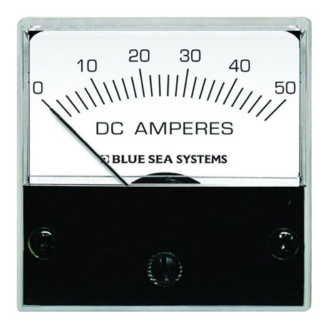 Blue Sea 8041 DC Analog Micro Ammeter - 2" Face, 0-50 Amperes DC - 8041