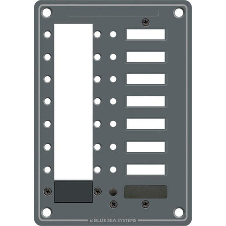 Blue Sea 8087 8 Position DC C-Series Panel - Blank - 8087