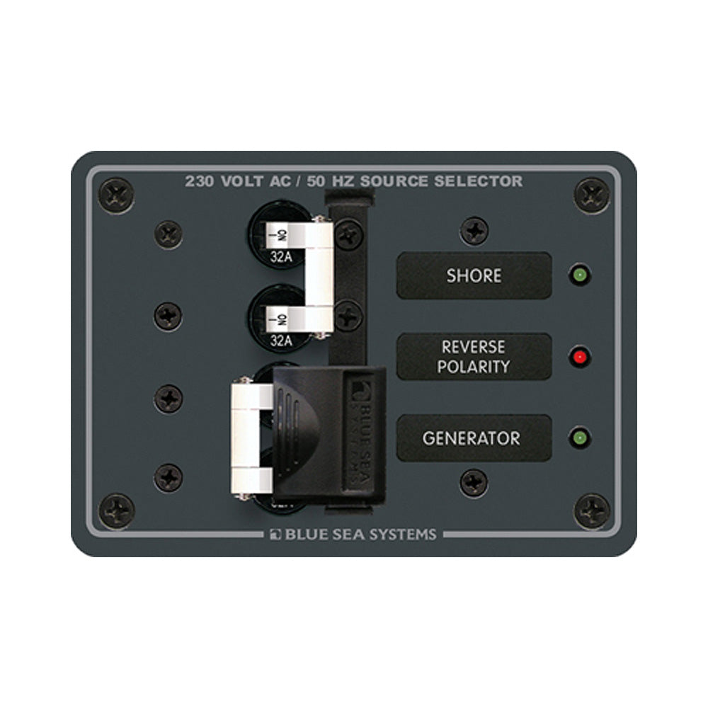 Blue Sea 8161 AC Toggle Source Selector (230V) - 2 Source - 8161