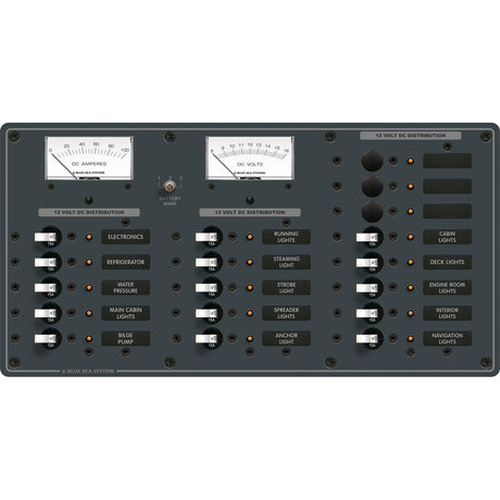 BLUE SEA 8378 PANEL DC 18 POS - 8378