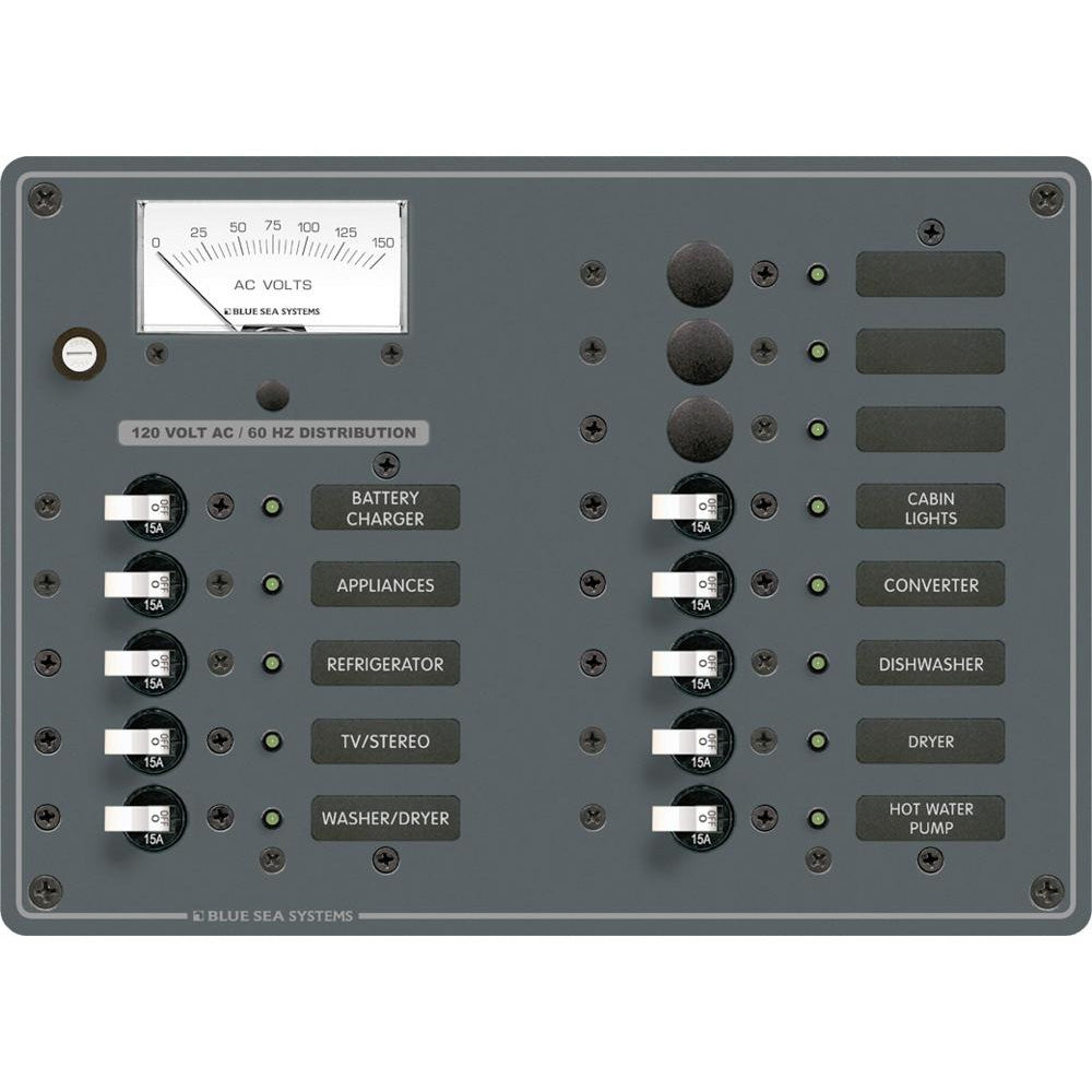 Blue Sea 8479 AC 13 Position - White - 8479