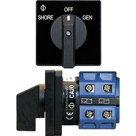 Blue Sea 9009 Switch, AC 120VAC 32A OFF +2 Position - 9009