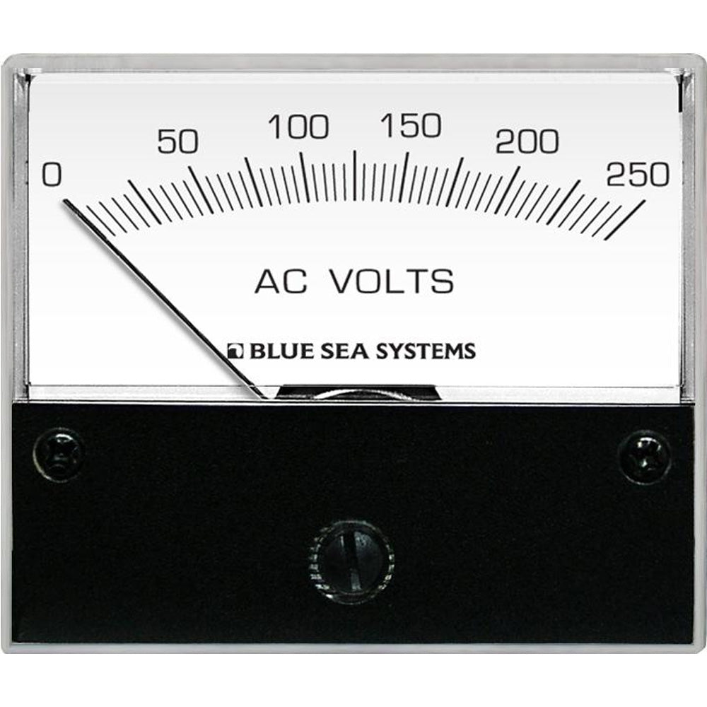 Blue Sea 9354 AC Analog Voltmeter 0-250 Volts AC - 9354