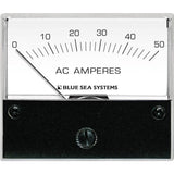 Blue Sea 9630 AC Analog Ammeter  0-50 Amperes AC - 9630