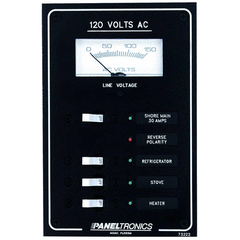 Paneltronics Standard AC 3 Position Breaker Panel & Main - 9972322B