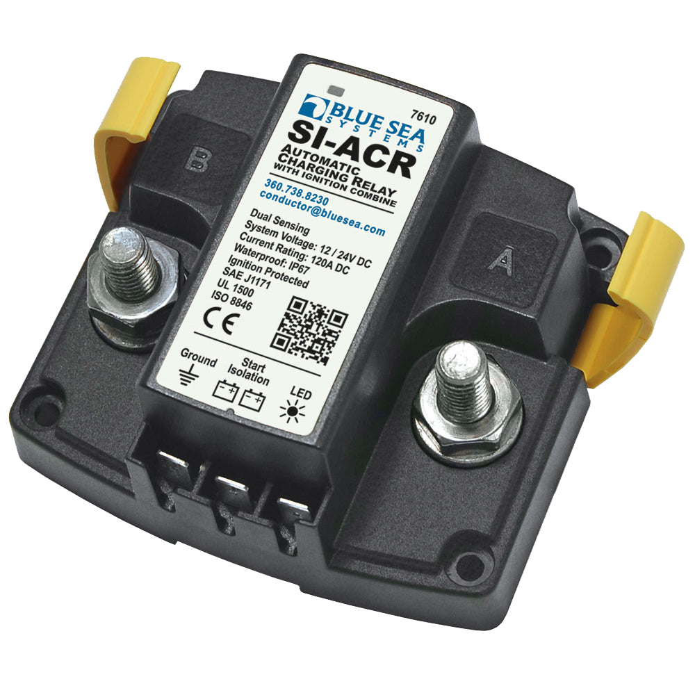 Blue Sea 7610 120 Amp SI-Series Automatic Charging Relay - 7610