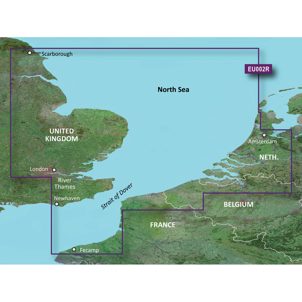 Garmin VEU002R - Dover to Amsterdam & England Southeast - SD Card - 010-C0761-00 - 010-C0761-00