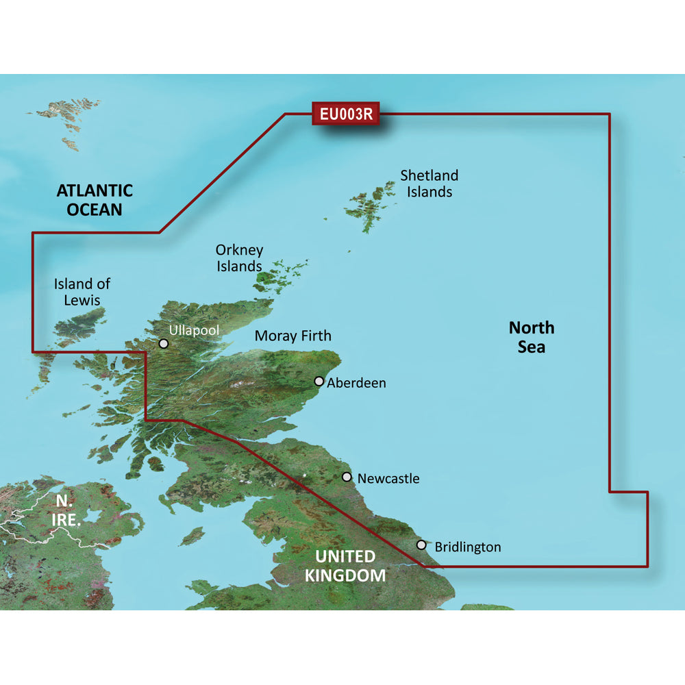 Garmin VEU003R - Great Britain, Northeast Coast - SD Card - 010-C0762-00 - 010-C0762-00