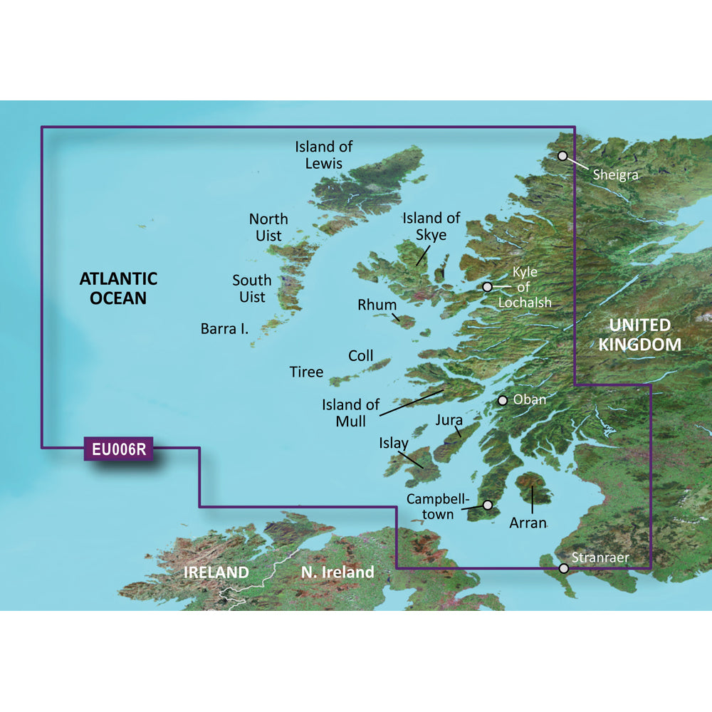 Garmin VEU006R - Scotland, West Coast - SD Card - 010-C0765-00 - 010-C0765-00