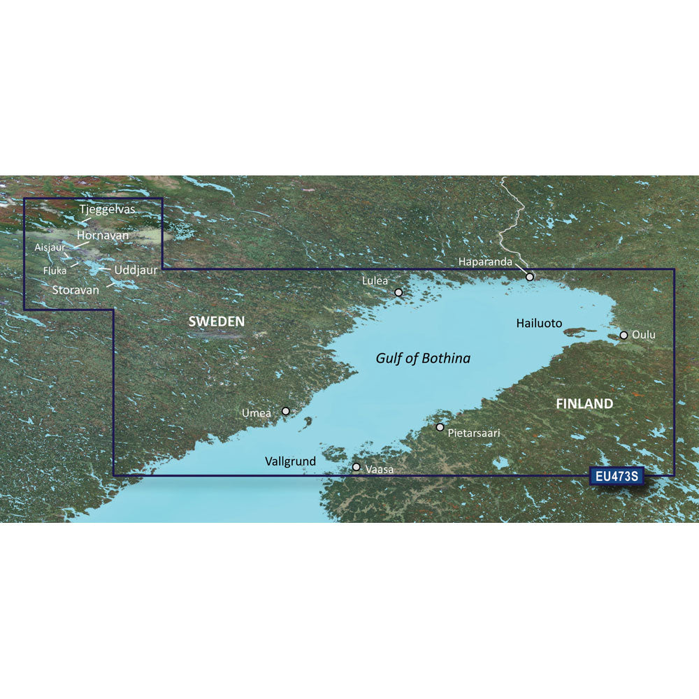 Garmin BlueChart® g3 Vision® HD - VEU473S - Gulf of Bothnia, North - microSD /SD  - 010-C0817-00