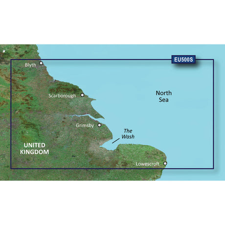 Garmin BlueChart® g3 Vision® HD - VEU500S - Blyth to Lowestoft - microSD /SD  - 010-C0844-00