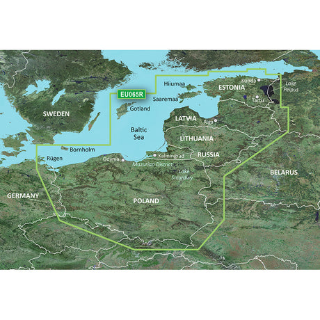 Garmin BlueChart® g3 Vision® HD - VEU065R - Baltic Sea, East Coast - microSD /SD  - 010-C0849-00