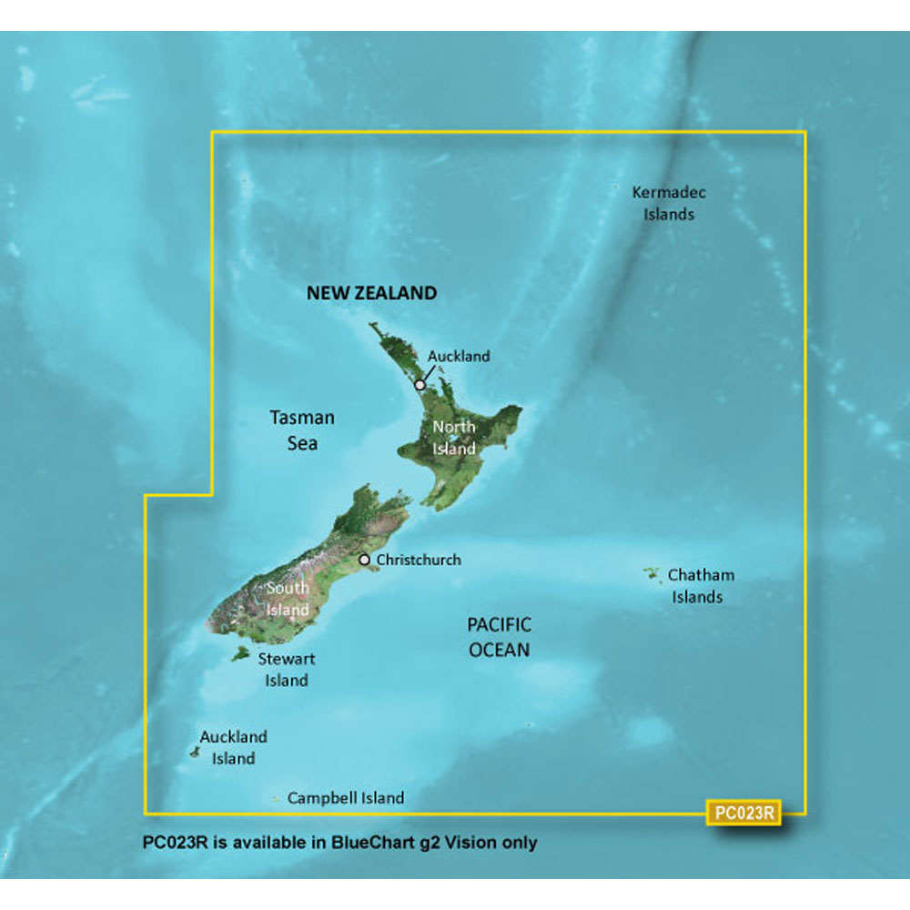 Garmin BlueChart® g3 Vision® HD - VPC023R - New Zealand - microSD /SD  - 010-C0757-00