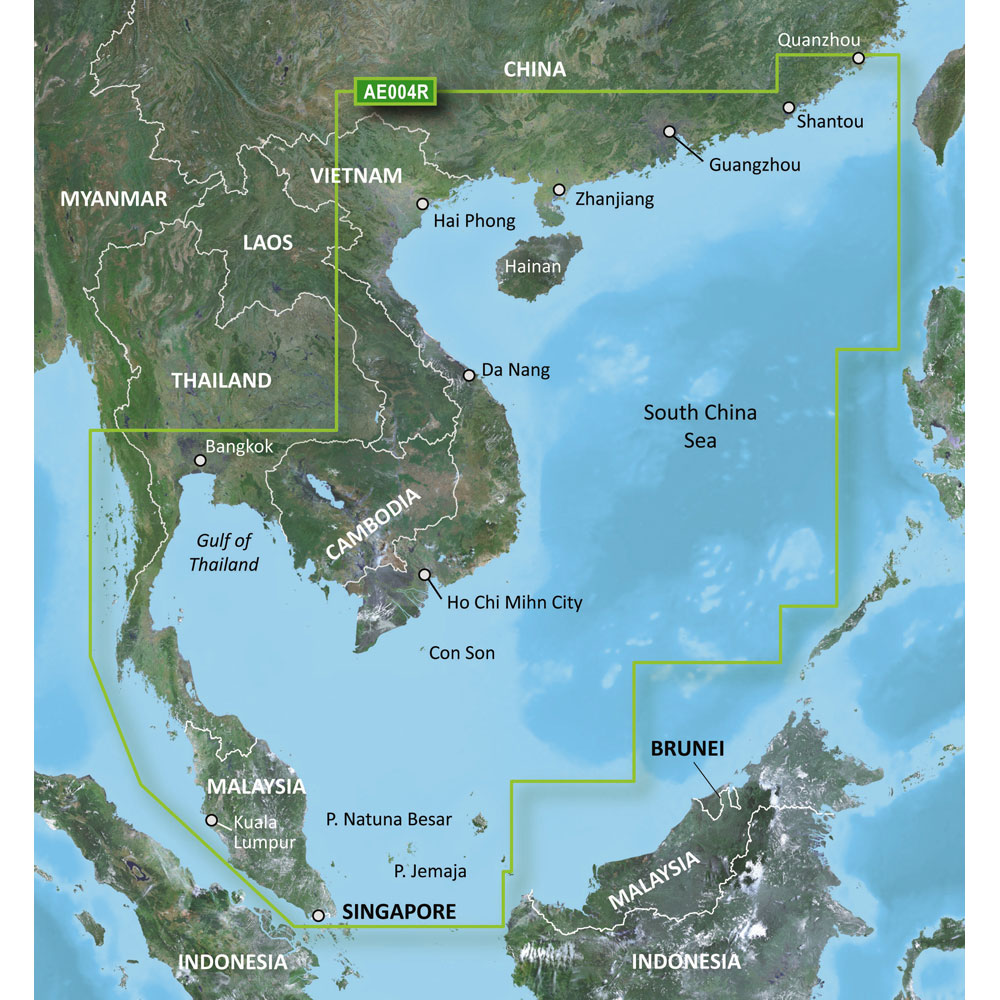 Garmin BlueChart® g3 Vision® HD - VAE004R - South China Sea - microSD /SD  - 010-C0879-00